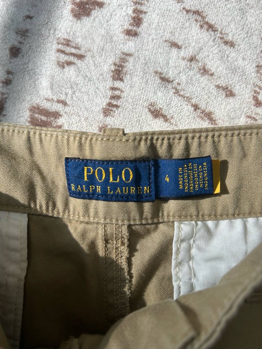 Ralph Lauren Khaki Tan Bermuda Shorts - Picture 4 of 6